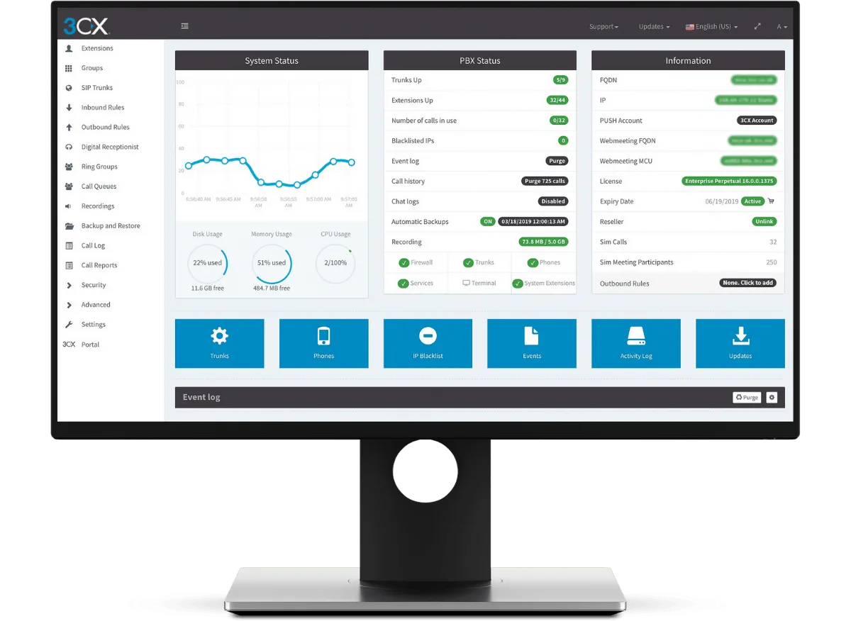 3CX: A POWERFUL CALL CENTRE