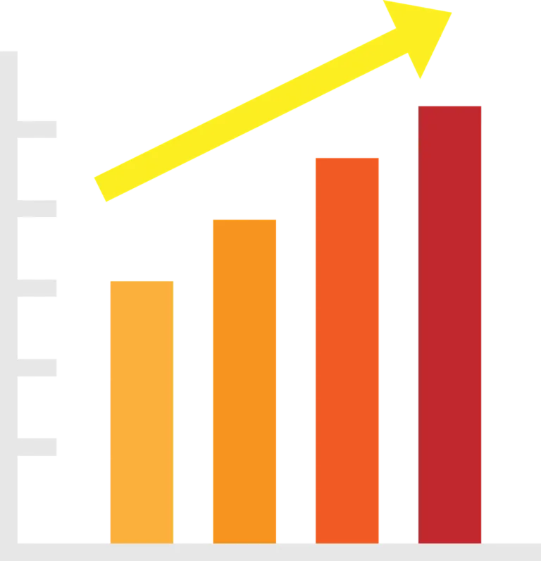 Free graph bar chart vector