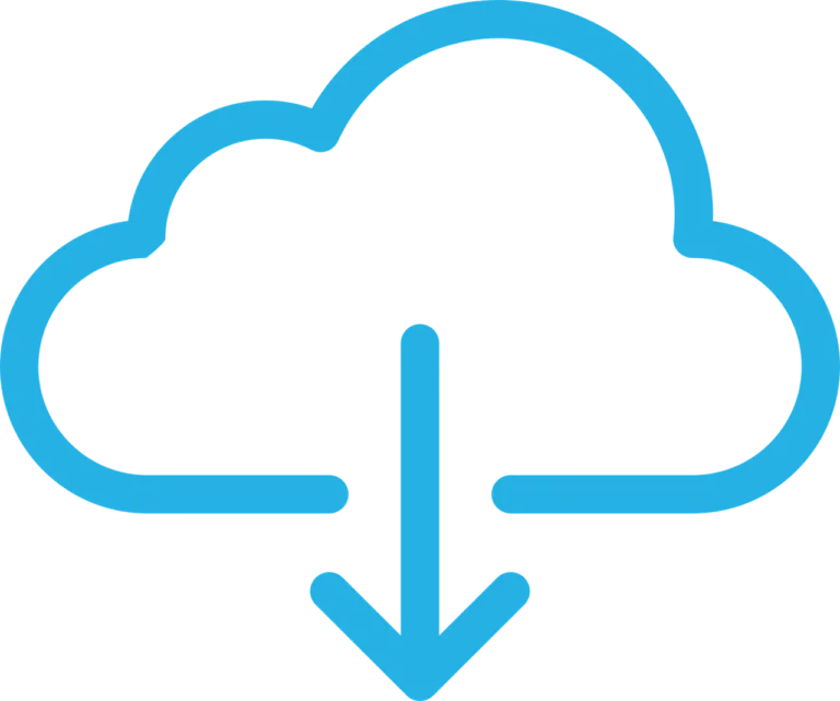 Free download cloud file download vector
