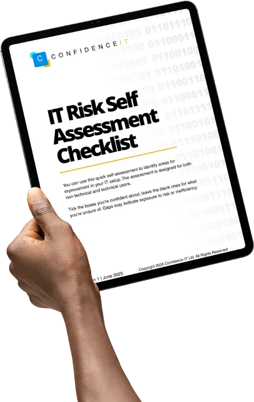 IT Risk Assessment Tablet – Confidence IT IT Risk Assessment Tablet - Confidence IT